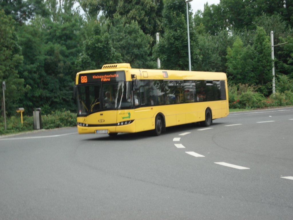 Ein DVB Bus nach Kleinzschachwitz habe ich am 16.7.08 in DD-Prohlis gesichtet