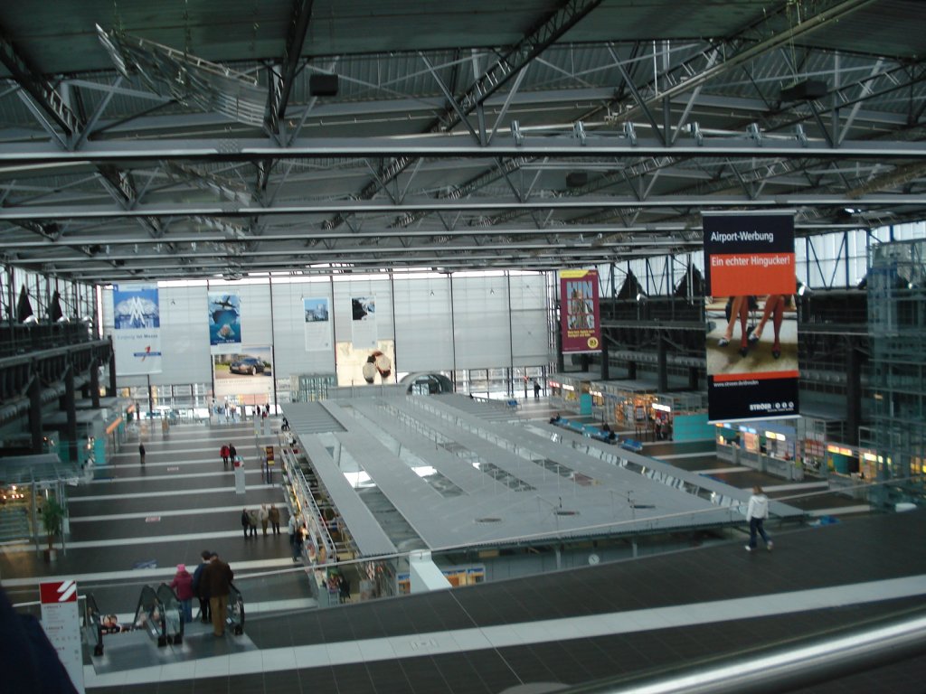 Im Dresdner Flughafen