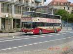 Ein Stadtrundfahrtenbus aus Dresden stand beim Pirnaischen Platz und wartete auf einen Einsatz  Dresden, 29.5.10