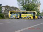 Ein Kieler Reisebus stand am 29.5.10 auf einem Busparkplatz in DD