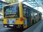 Busse/120059/dd-vb-123-noch-mit-allfa-werbung DD-VB 123 noch mit ALLFA Werbung stand am ???? am Dresdner Postplatz