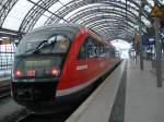 Eisenbahn/120658/642-657-wartet-auf-seine-abfahrt 642 657 wartet auf seine Abfahrt nach Grlitz am 26.9.10