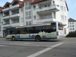 Der Nietzold-Bus der RVD fhrt an der Hst. Ftl-Brgerstrae vorbei