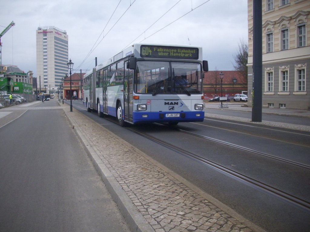 MAN Standardlinienbus 2. Genertion der Havelbus GmbH in Potsdam.

