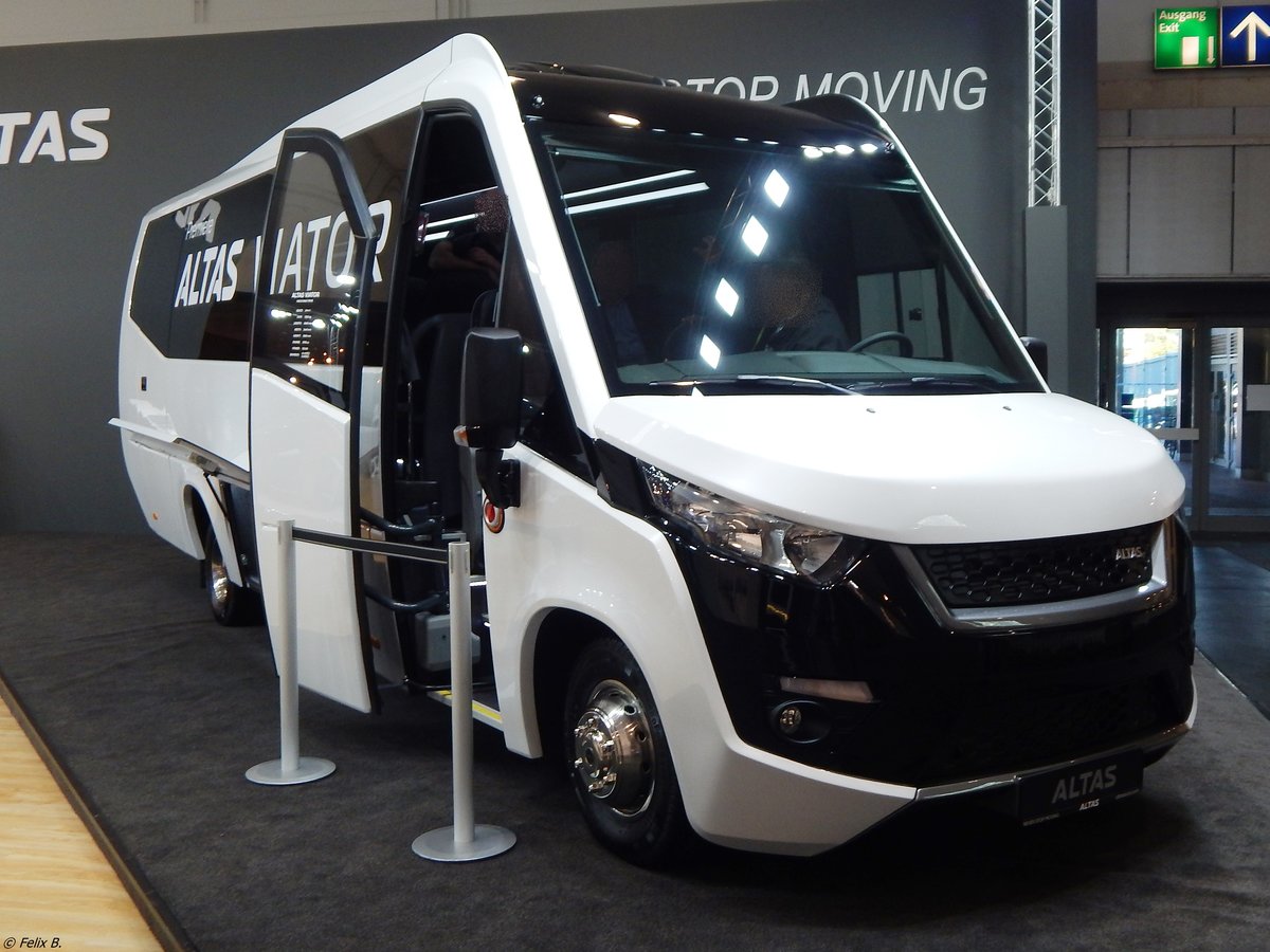 Altas Viator auf Iveco Chassis Vorf�hrwagen in Hannover auf der IAA.