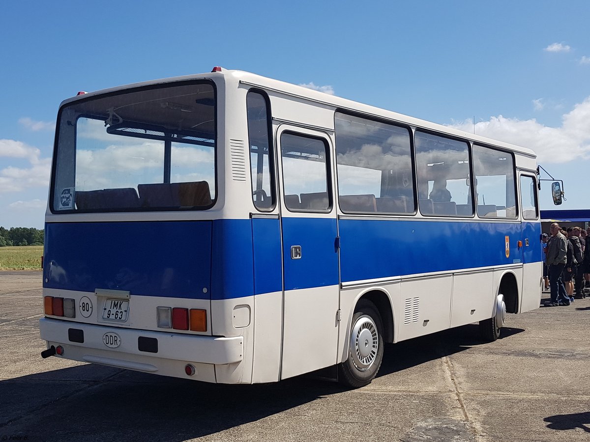 Ikarus 211 der IFA Freunde Trebus aus Deutschland in P�tnitz.