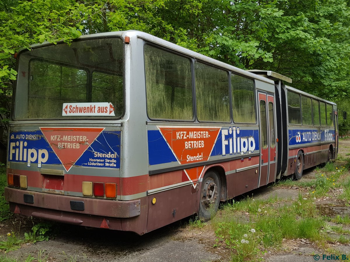 Ikarus 280 vom Technikmuseum P�tnitz (ex ALtmark) in P�tnitz.