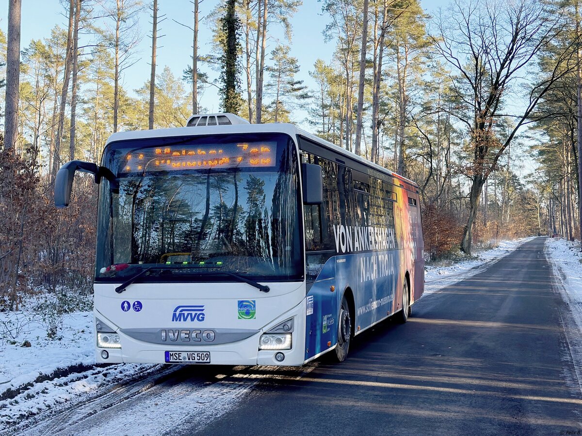 Iveco Crossway der MVVG in Plau am See.