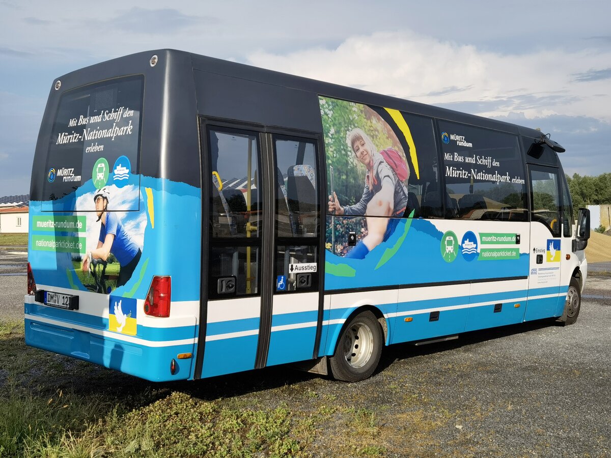 Iveco Daily mit TS-Aufbau der MVVG in Röbel.