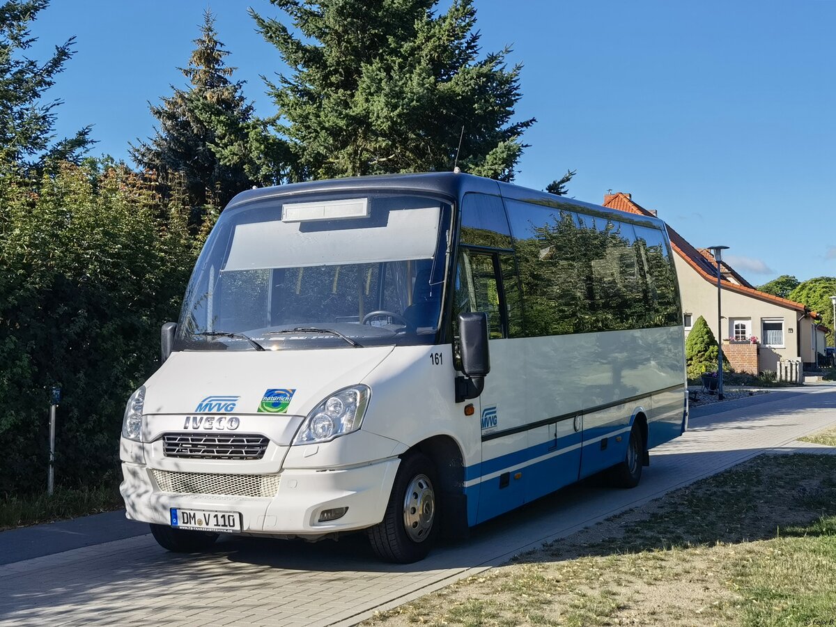 Iveco Daily mit TS-Aufbau der MVVG in Zirzow.