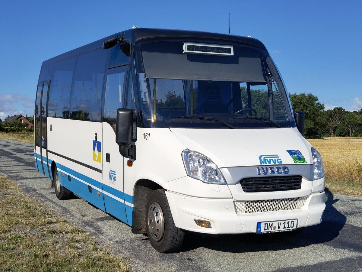 Iveco Daily mit TS-Aufbau der MVVG in Kaluberhof.