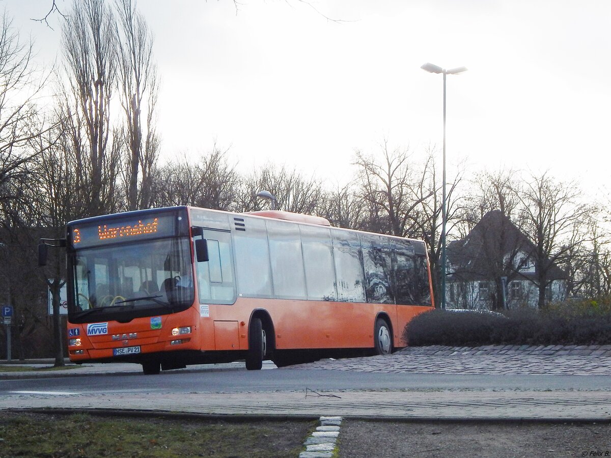 MAN Lion's City der MVVG in Waren.