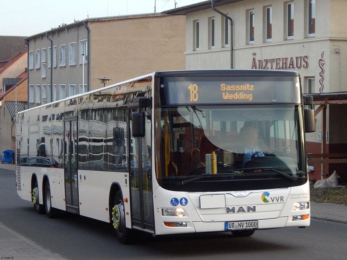 MAN Lion's City der VVR in Sassnitz.
