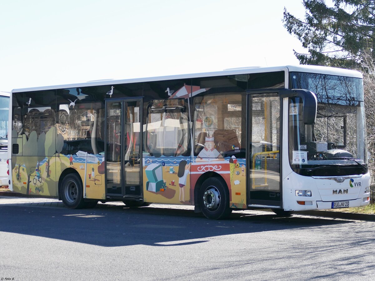 MAN Lion's City/Caetano der VVR in Sassnitz.