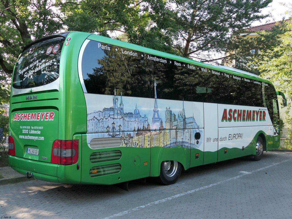 MAN Lion's Coach von Aschemeyer aus Deutschland in Binz. 