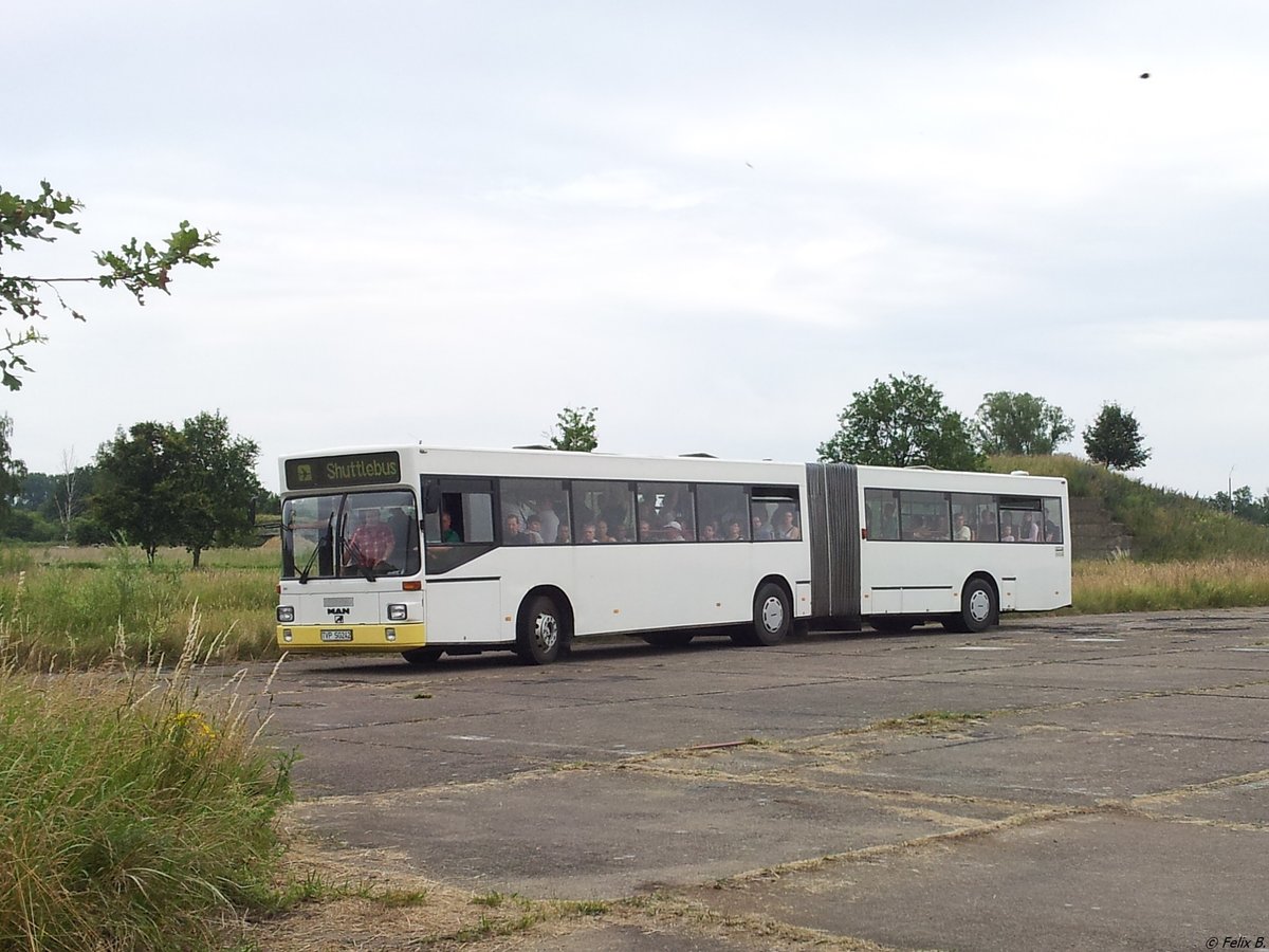 MAN SG 242 vom Technikmuseum P�tnitz in P�tnitz.