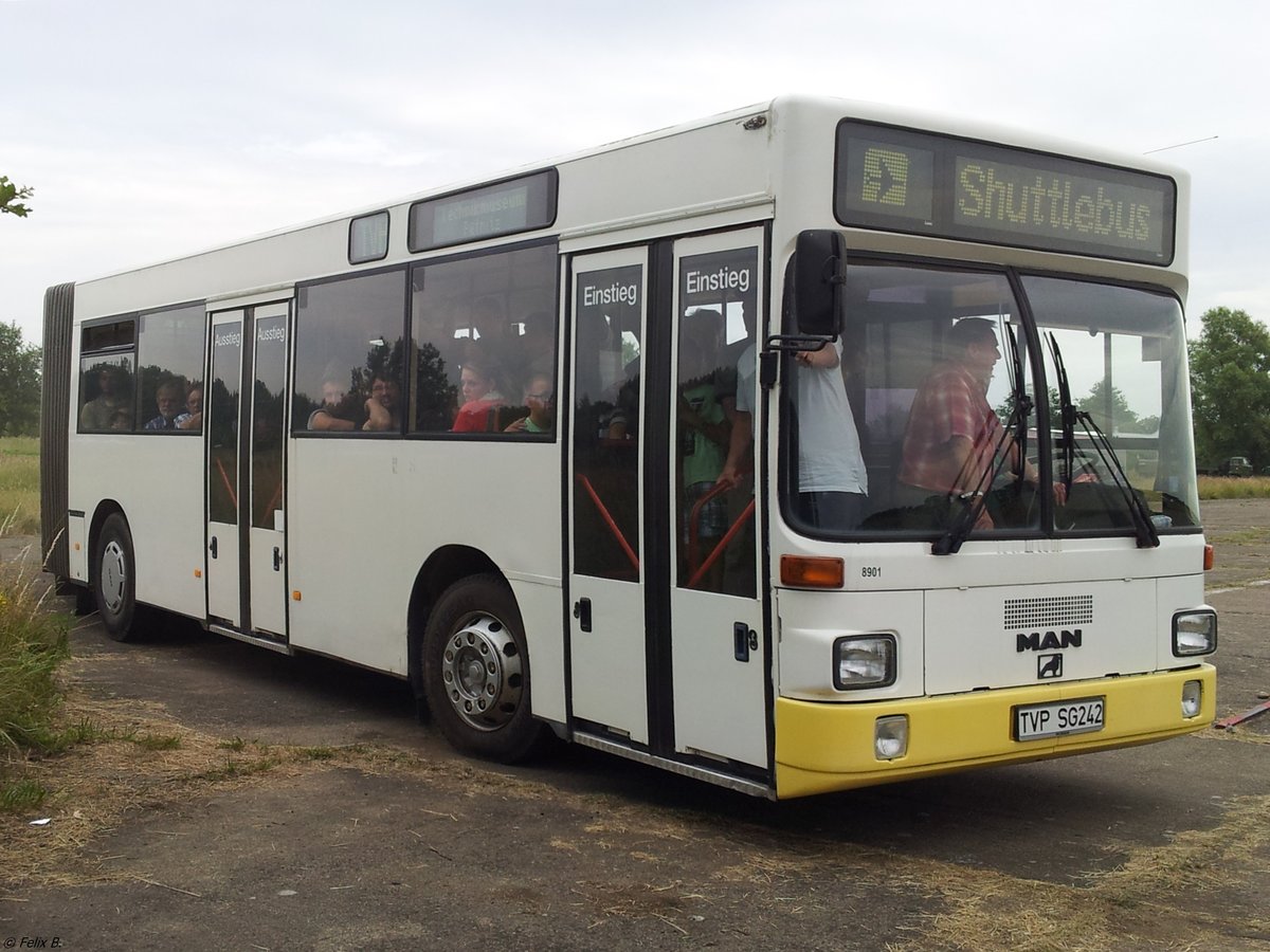 MAN SG 242 vom Technikmuseum P�tnitz in P�tnitz.