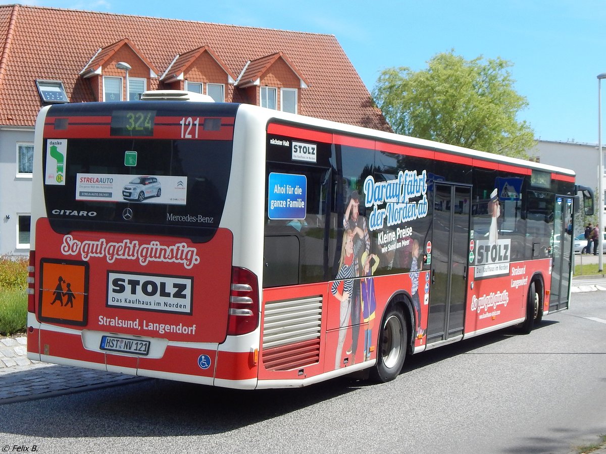 Mercedes Citaro II der VVR in Grimmen.