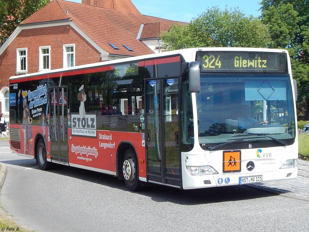 Mercedes Citaro II der VVR in Grimmen.