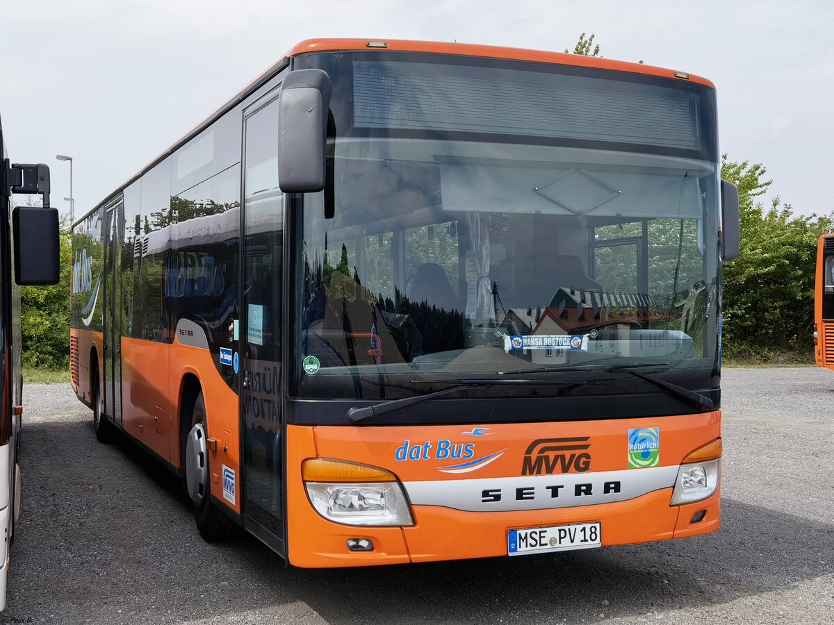 Setra 415 NF der MVVG in Röbel.