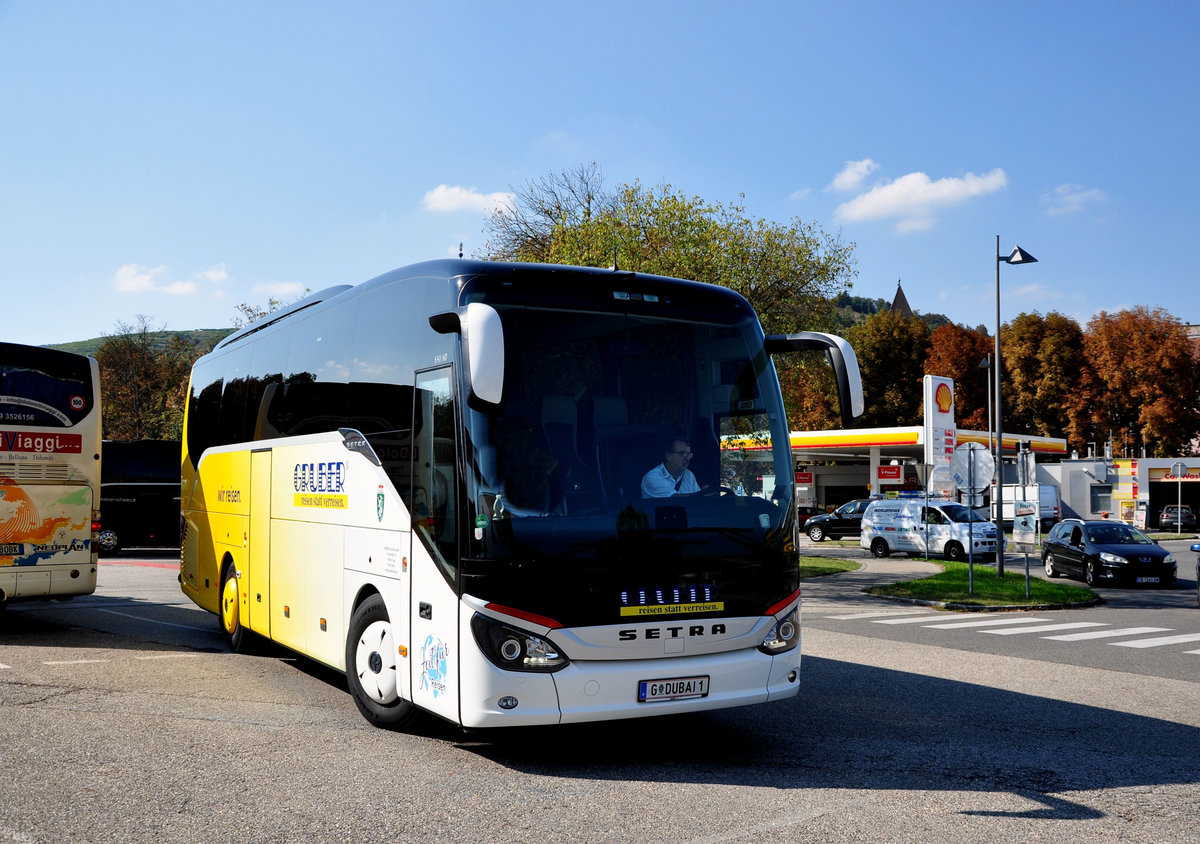 Setra 511 HD von der GRUBER Touristik aus Graz/�sterreich in Krems.
