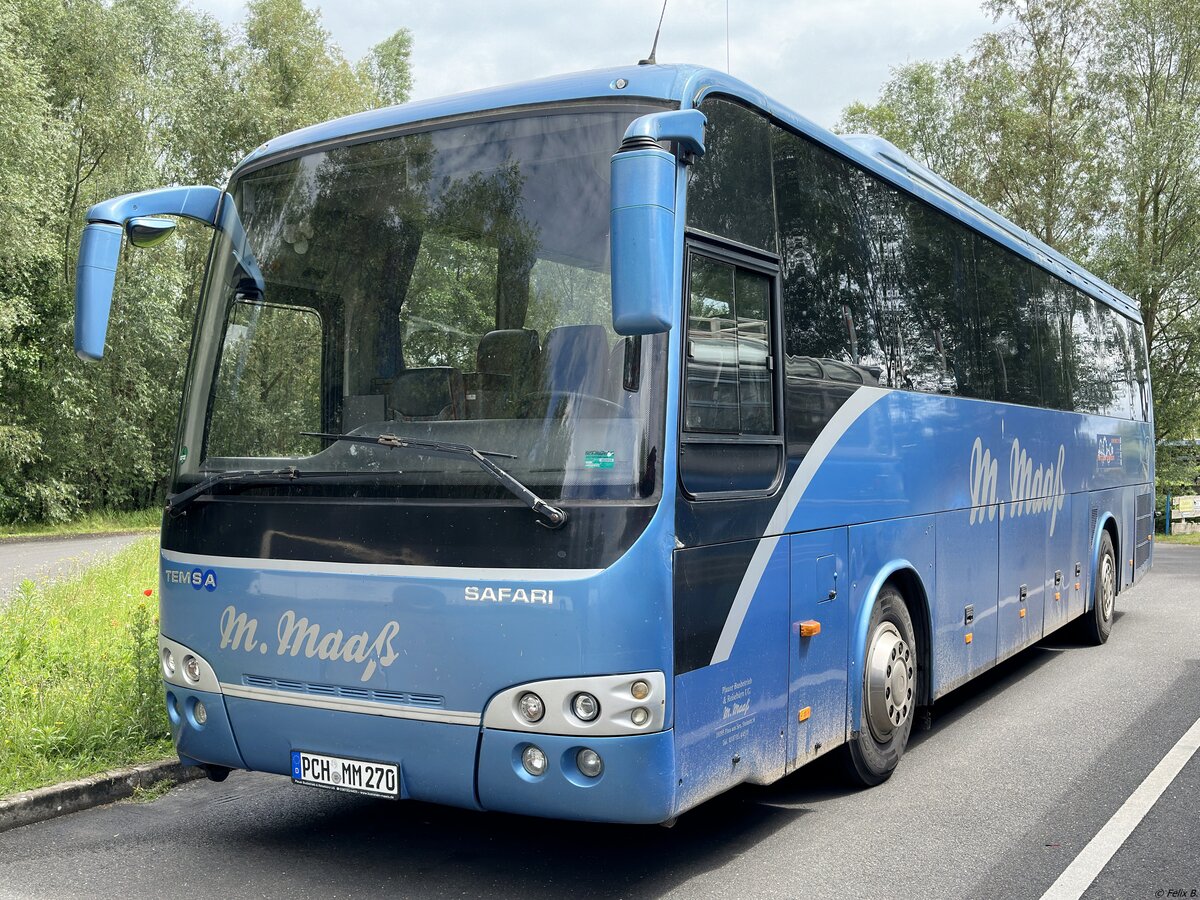 Temsa Safari RD von Plauer Busbetrieb M. Maaß aus Deutschland in Plau am See.
