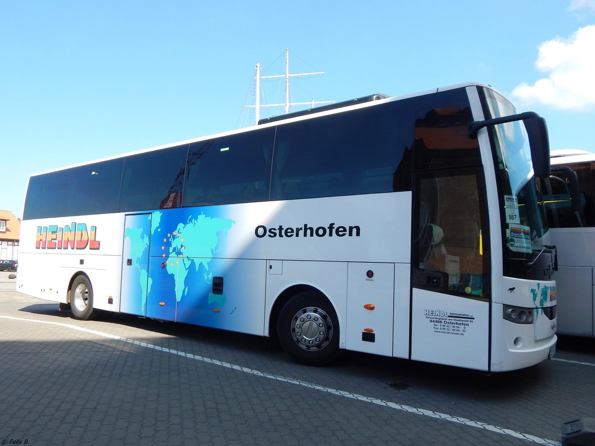 Van Hool EX15 von Heindl aus Deutschland in Stralsund.