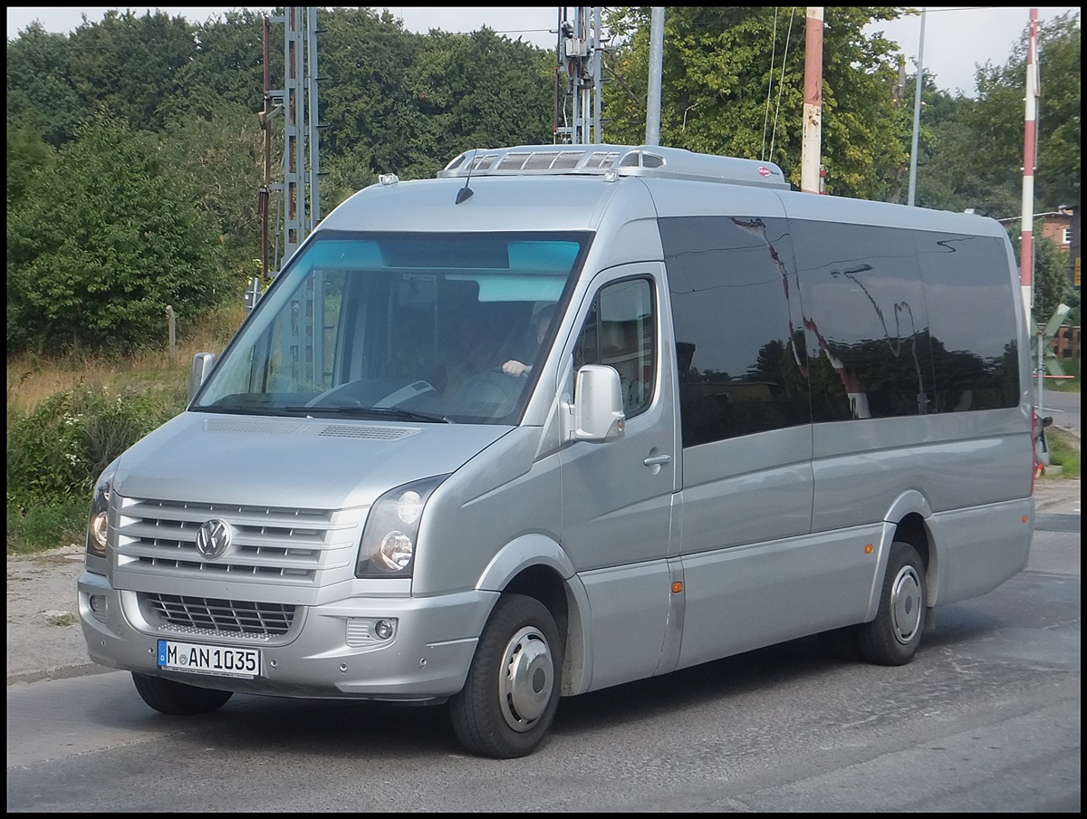 VW Crafter Vorf�hrwagen der RPNV in Sassnitz.