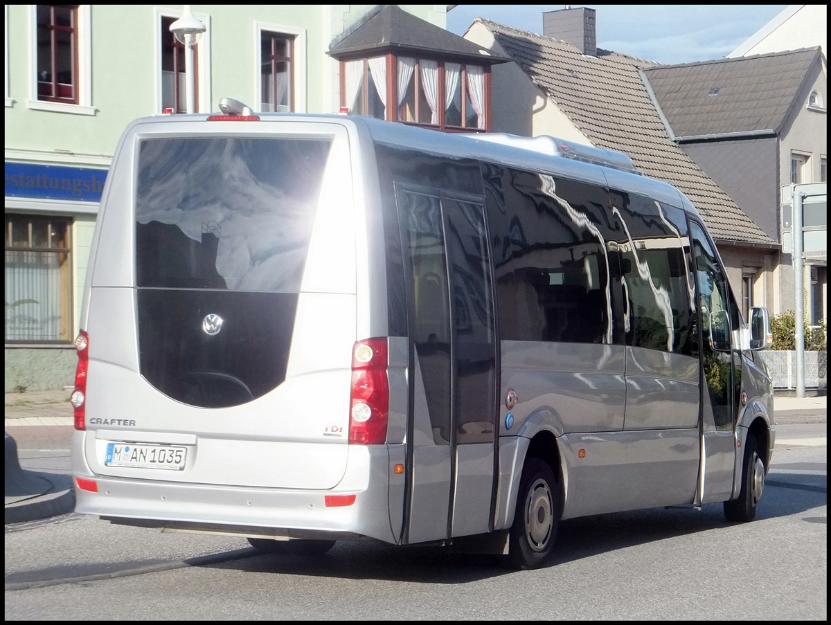 VW Crafter Vorf�hrwagen der RPNV in Sassnitz.