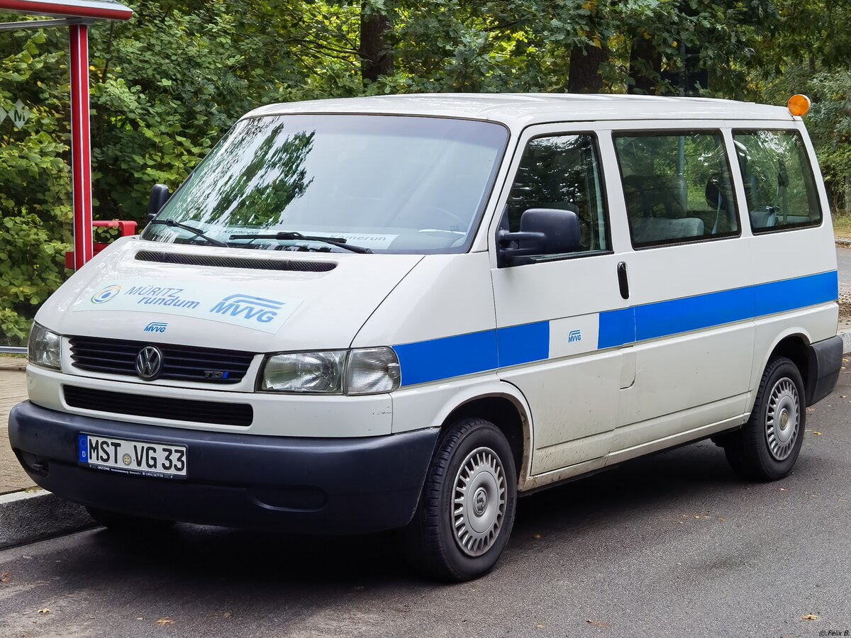 VW T4 der MVVG in Waren.