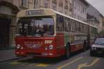 B�ssing Gr�f Stift - hier am 21.4.1989 als Stadtbus in Klagenfurt / �sterreich  im Einsatz.