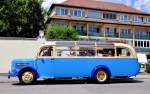 Oldtimer STEYR DAIMLER PUCH 380n,Bj.1952,90 PS,Besitzer Erwin EDTBRUSTNER �sterreich,anl�sslich des  Marillenfestes  im Juli 2013 in Krems unterwegs.