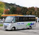 Kleinbus IVECO RAPIDO von ZW�LFER Reisen / �sterreich im Septemnber 2013 in Krems.