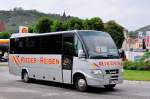 IVECO DAILY Midibus von Rieder Reisen aus �sterreich am 18.Mai 2014 in Krems unterwegs.