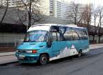 Kleinbus IVECO aus der SK am 31.1.2015 in Wien gesehen.