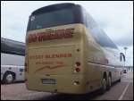 VDL Bova Magiq von Wrede aus Deutschland im Stadthafen Sassnitz.