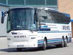 VDL Bova Magiq von Wiewel aus Deutschland im Stadthafen Sassnitz.