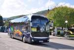 Irisbus Magelys von Datzinger Reisen aus Nieder�sterreich am 22.August 2014 in Krems.
