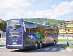 Irisbus Magelys von Datzinger Reisen aus Nieder�sterreich am 22.August 2014 in Krems.