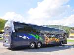 Irisbus Magelys von Datzinger Reisen aus Nieder�sterreich am 22.August 2014 in Krems.