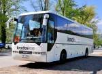 MAN von Krodos Reisen aus der CZ hier in D�rnstein bei Krems am 24.4.2014.