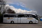 Mercedes Tourismo von Miklo Reisen aus �sterreich am 18.4.2015 in Krems.