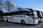 Mercedes Tourismo von M�seneder Reisen aus �sterreich in Krems gesehen.