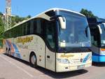 Mercedes Tourismo von Ziegler aus Deutschland im Stadthafen Sassnitz.