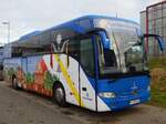 Mercedes Tourismo der Bundeswehr in Neubrandenburg.