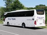 Mercedes Tourismo von Raf Trans aus Polen in Stralsund.