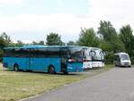 Mercedes Intouro, Mercedes Tourismo, Mercedes Travego, Setra 519 HD und Mercedes Sprinter von Heike Bös aus Deutschland in Stralsund.