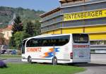 MERCEDES BENZ Travego von SCHINEWITZ Reisen aus �sterreich im September 2013 in Krems unterwegs.