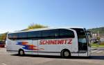 MERCEDES BENZ Travego von SCHINEWITZ Reisen aus �sterreich im September 2013 in Krems unterwegs.