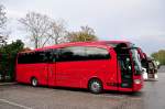 Mercedes Benz Travego von Neubauer Reisen aus �sterreich am 25.9.2014 in Krems.